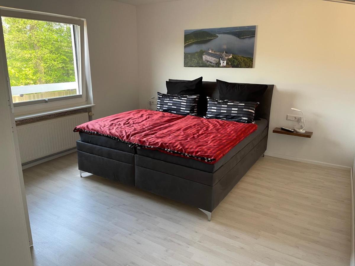 Ferienwohnung Zum Wildpark Edersee Bagian luar foto