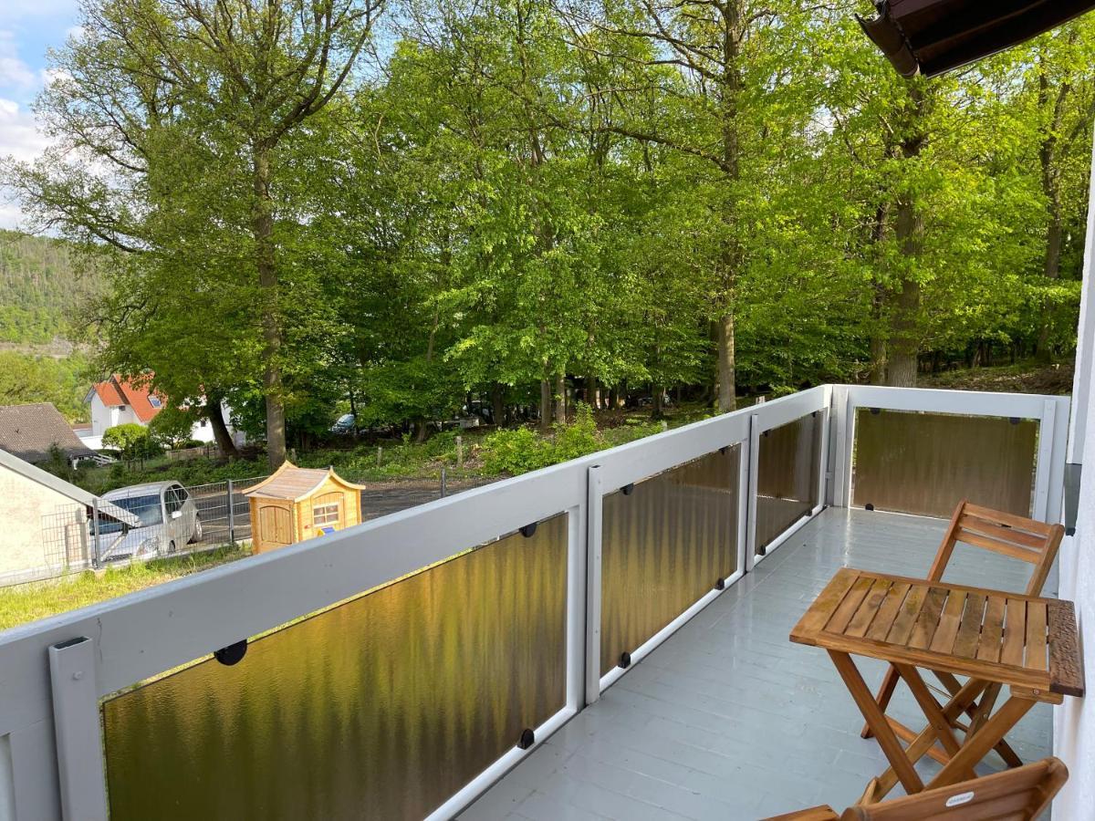 Ferienwohnung Zum Wildpark Edersee Bagian luar foto